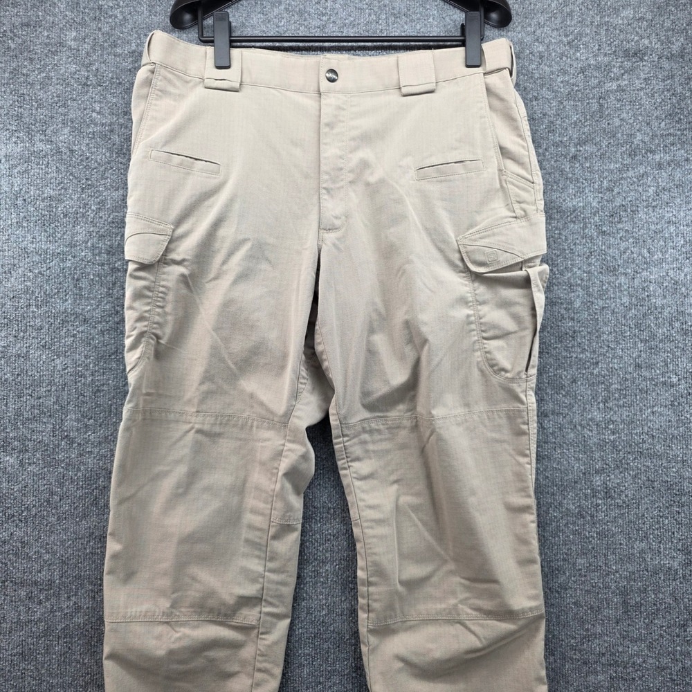 5.11 Tactical Pants Mens Khaki Cargo Work Outdoor Pockets Size 38 - Picture 1 of 9